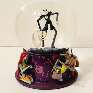 The Nightmare Before Christmas Jack Zero Sculpted Snow Globe Disney Parks